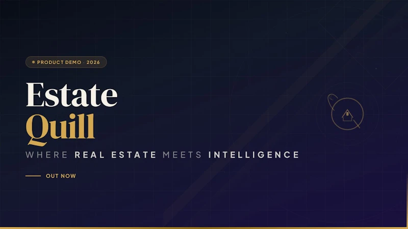 EstateQuill screenshot 1 (video preview)