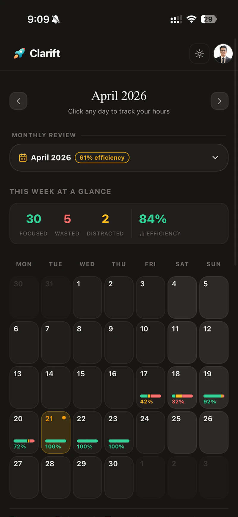Clarift screenshot 12