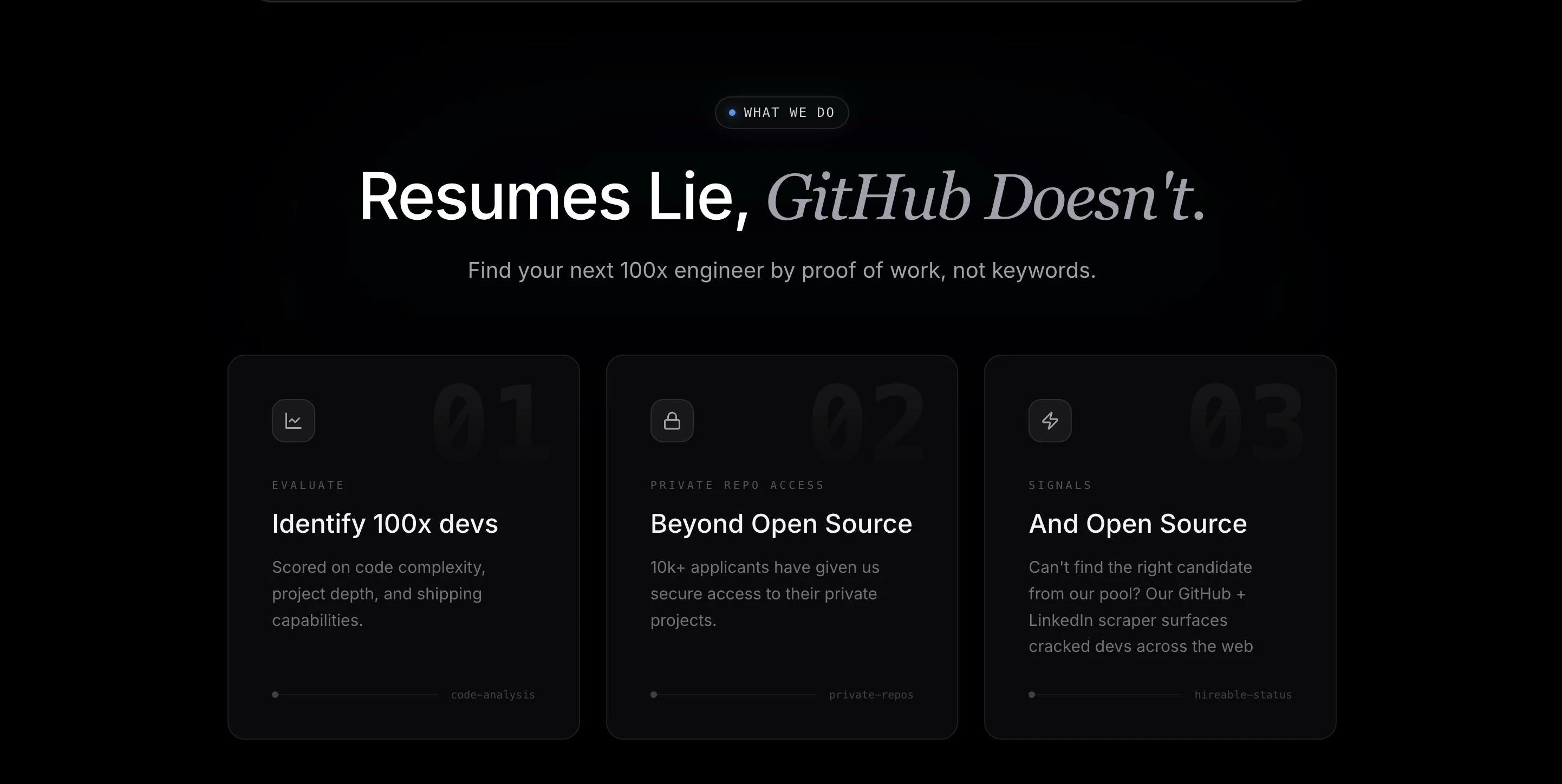 GitHired screenshot 2