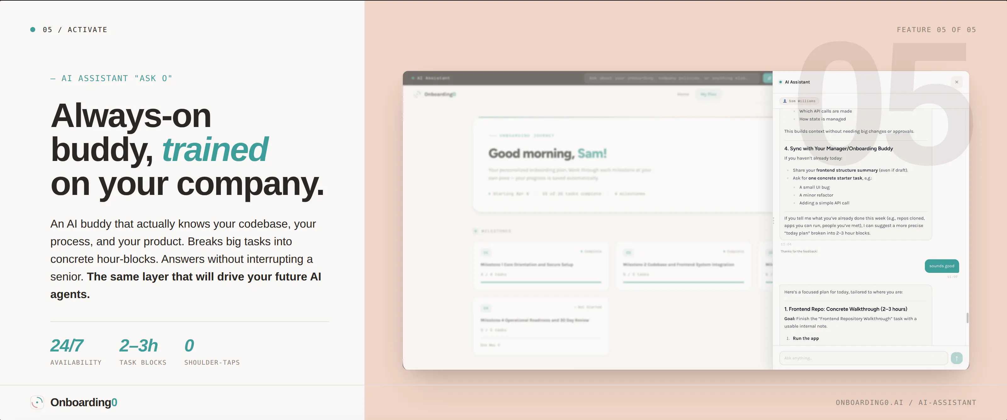 Onboarding0: Turn company knowledge into AI-guided onboarding | Product ...