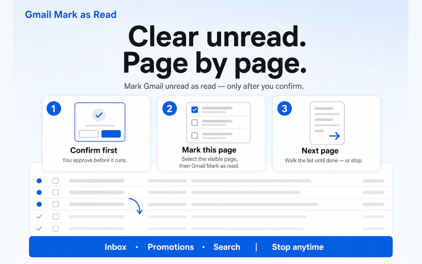Gmail Mark as Read screenshot 1