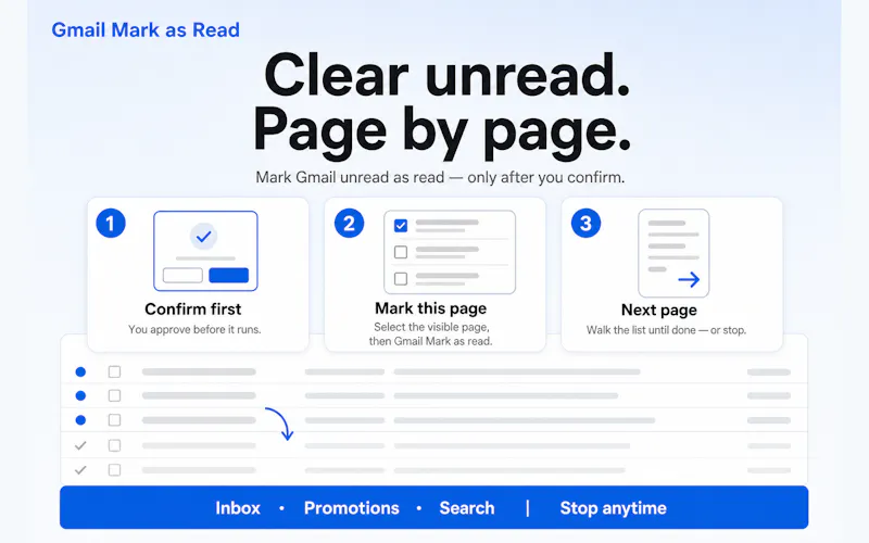 Gmail Mark as Read screenshot 1