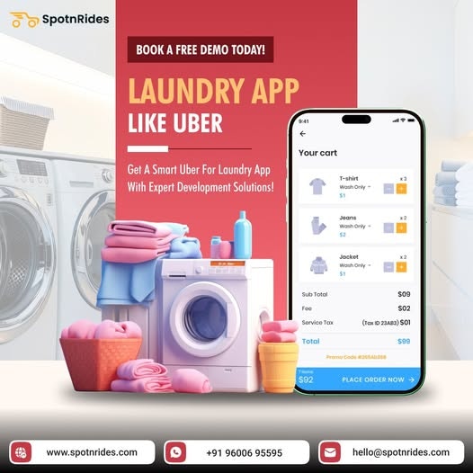 Média Uber for laundry app - uber for laundry app 3