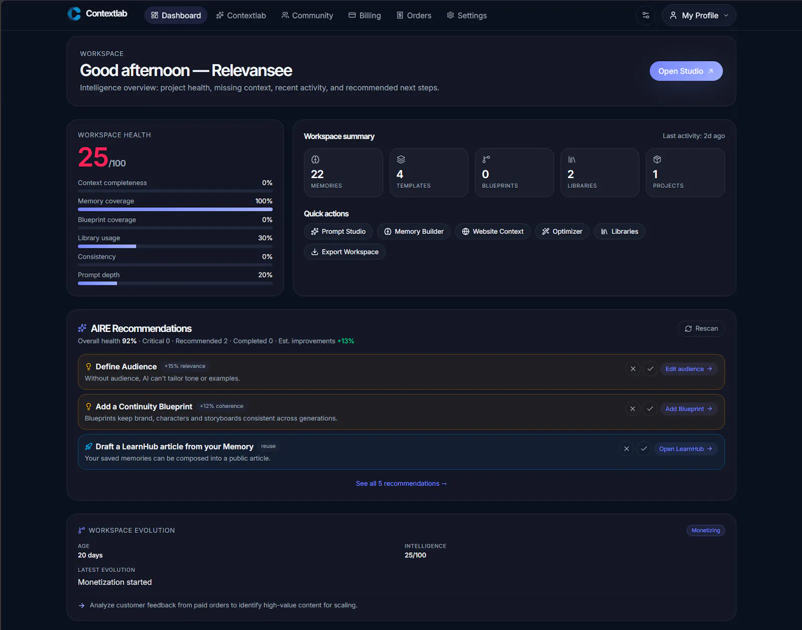 Contextlab screenshot 6