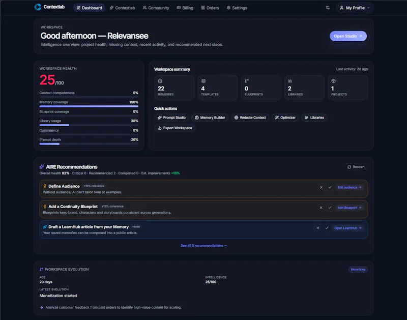 Contextlab screenshot 6