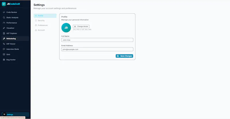 JSCodeCraft screenshot 18