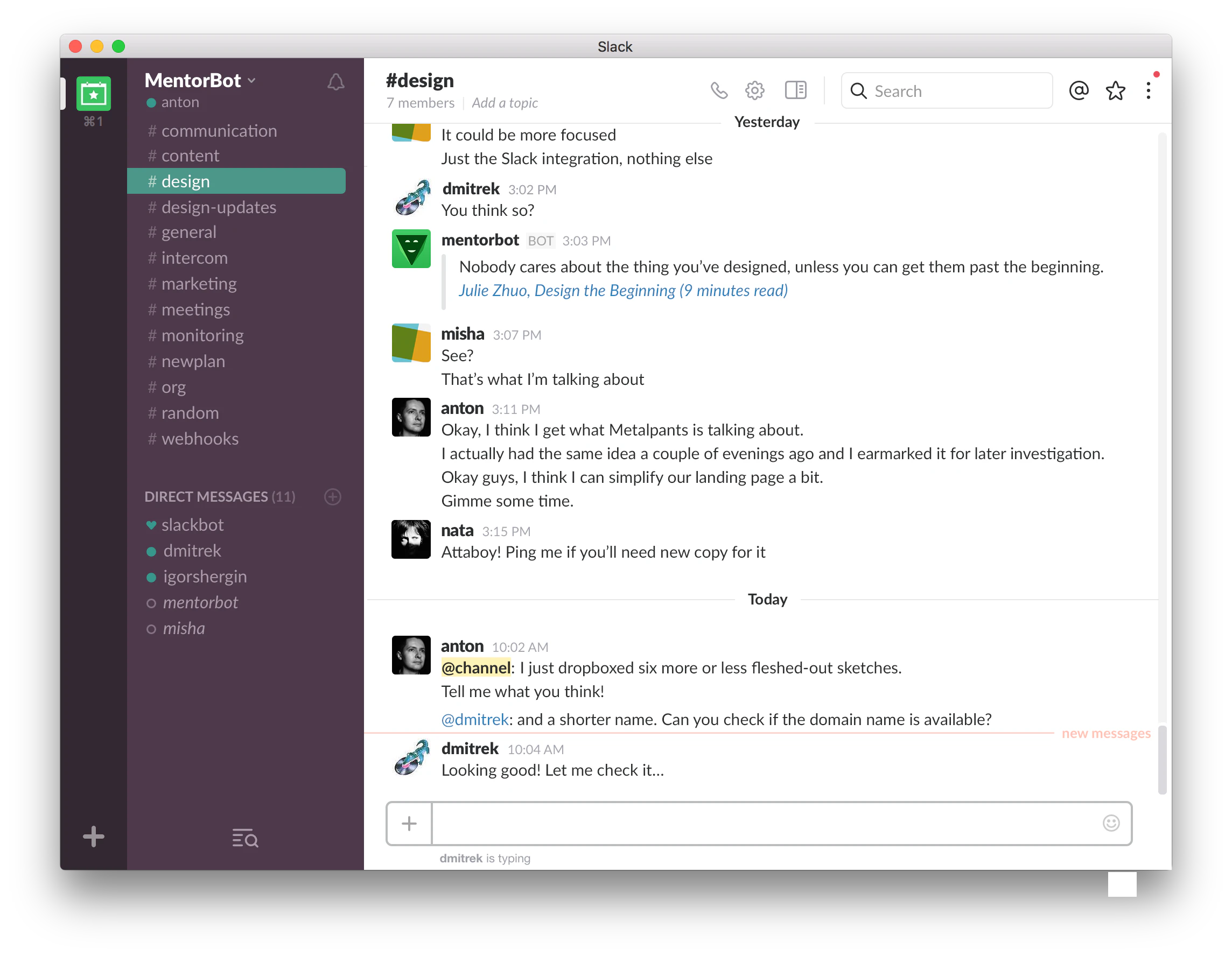 MentorBot Image