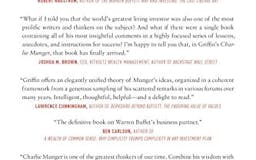 Charlie Munger: The Complete Investor media 3