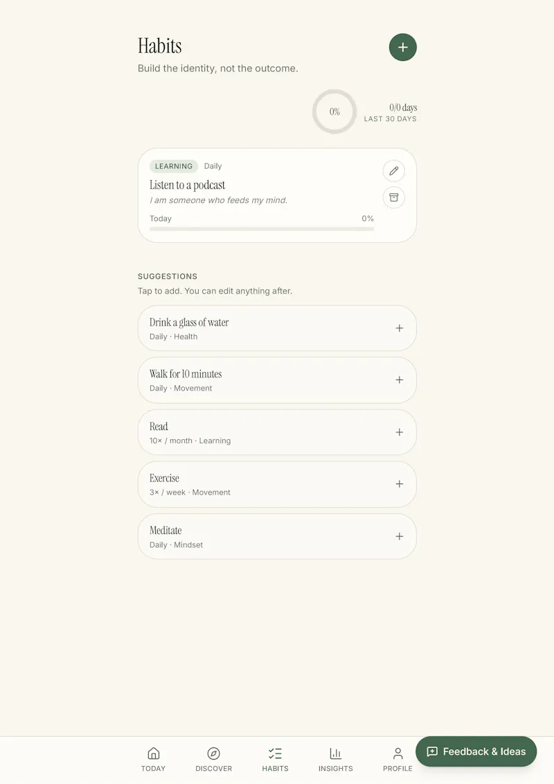 Habit of the Day screenshot 2