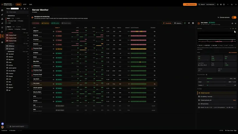 ZestSSH - Modern SSH Client screenshot 1 (video preview)