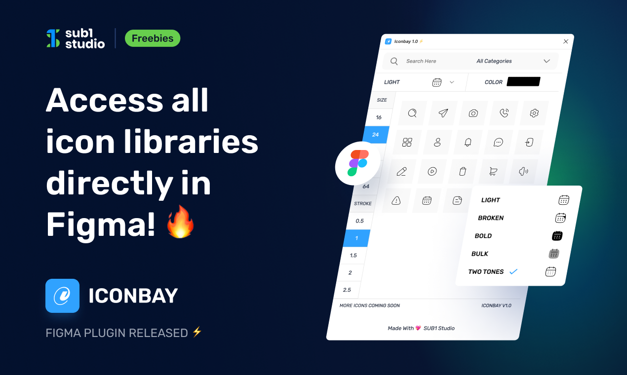 Iconbay Figma Plugin gallery image