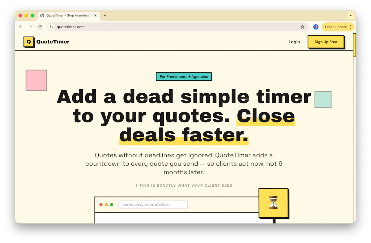 QuoteTimer