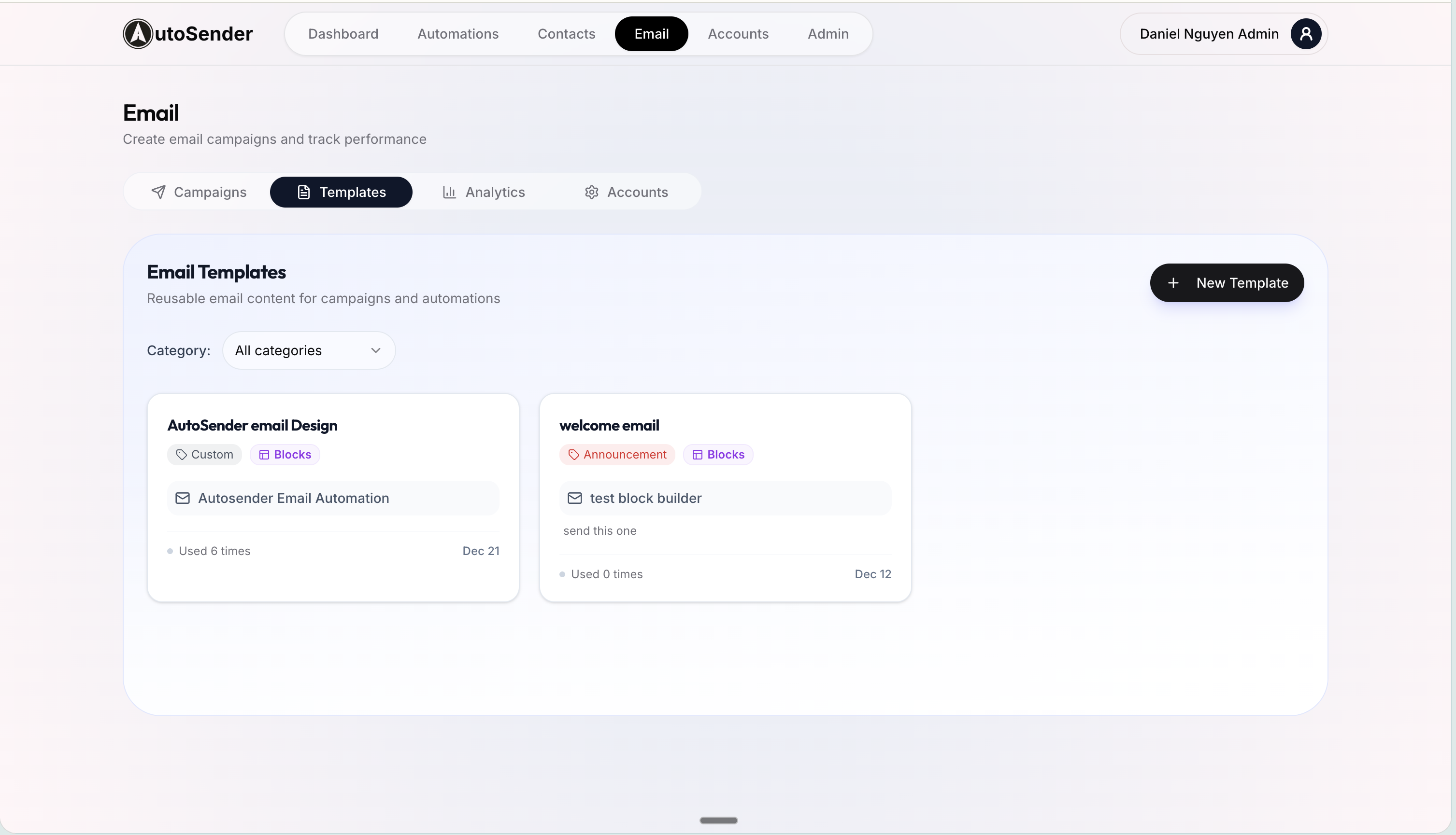 AutoSender gallery image