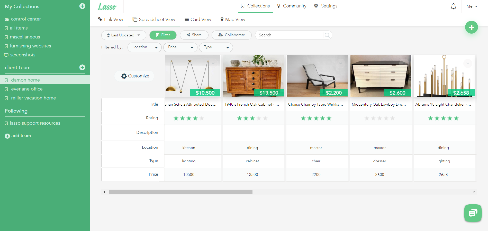 Lasso organizer for interior designs gallery image