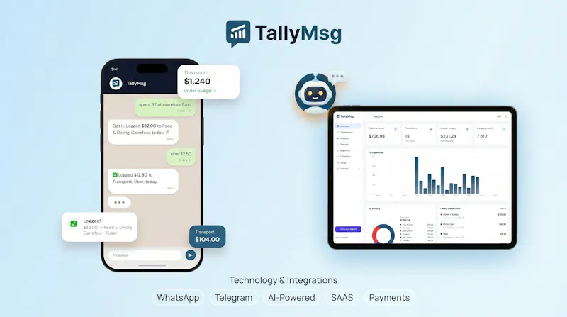 TallyMsg screenshot 2