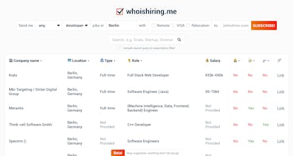 Whoishiring.me gallery image