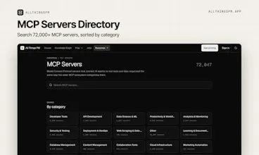MCP Servers Directory by AllthingsPM gallery image