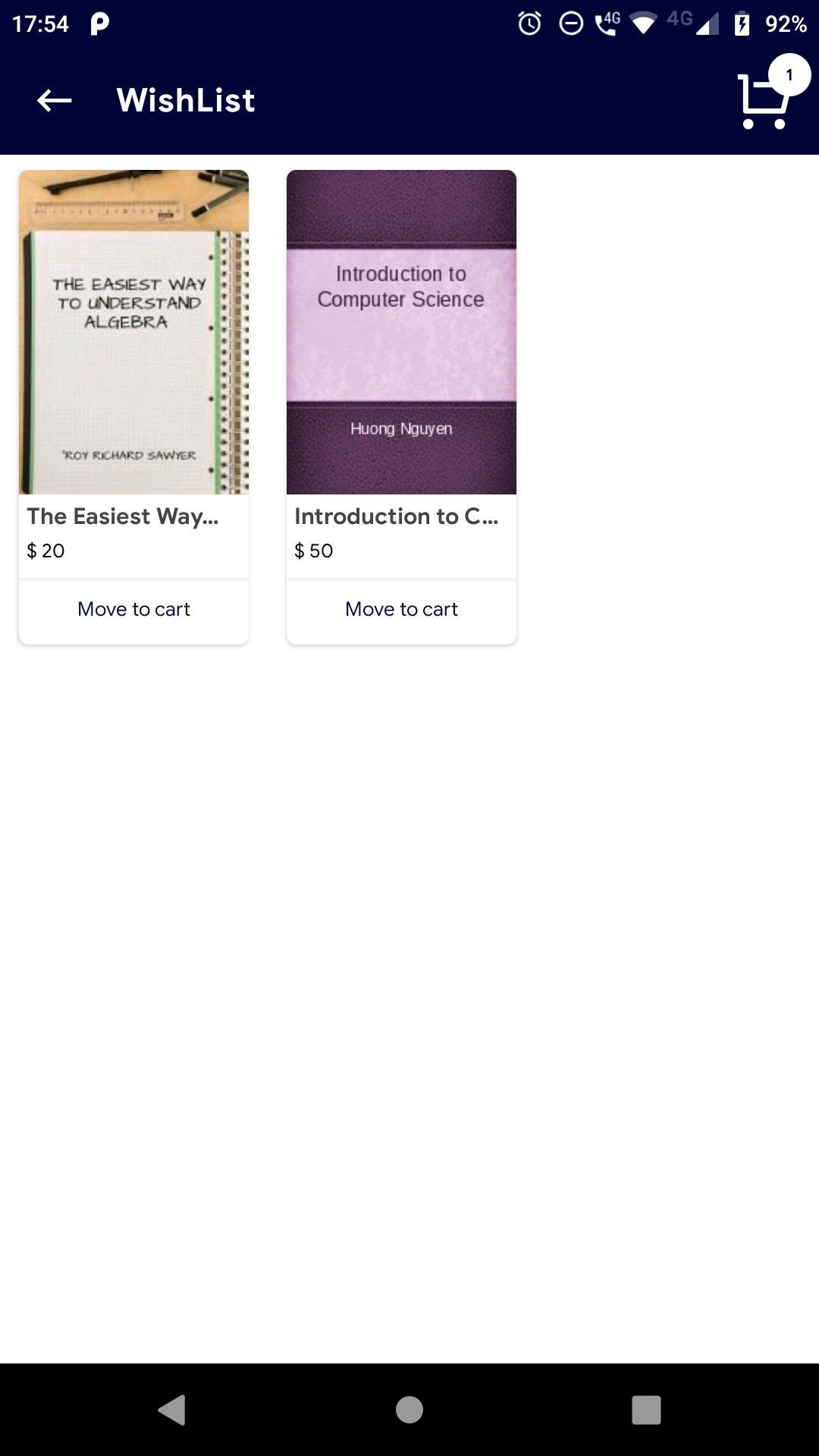 Granth - Android Ebook App + Admin panel gallery image