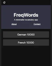 FreqWords gallery image