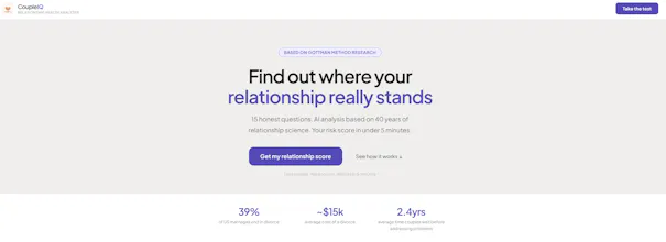 CoupleIQ – Relationship Health Analyzer gallery image