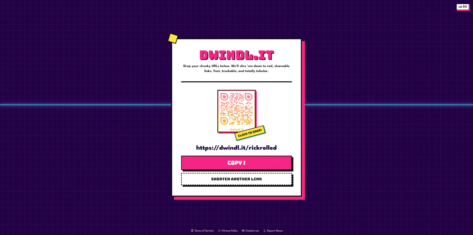 dwindl.it screenshot 2