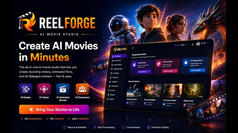 ReelForge screenshot 1 (video preview)