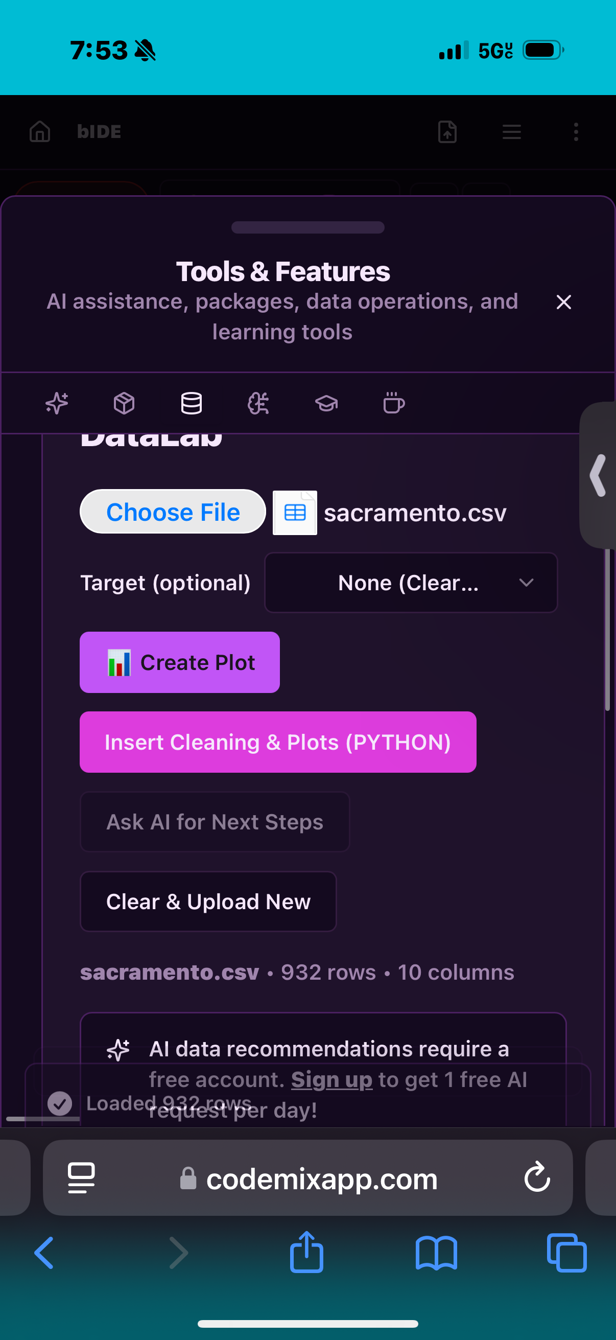 bIDE (Browser IDE for Python, R and etc) gallery image