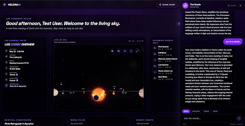 Heliora AI screenshot 2