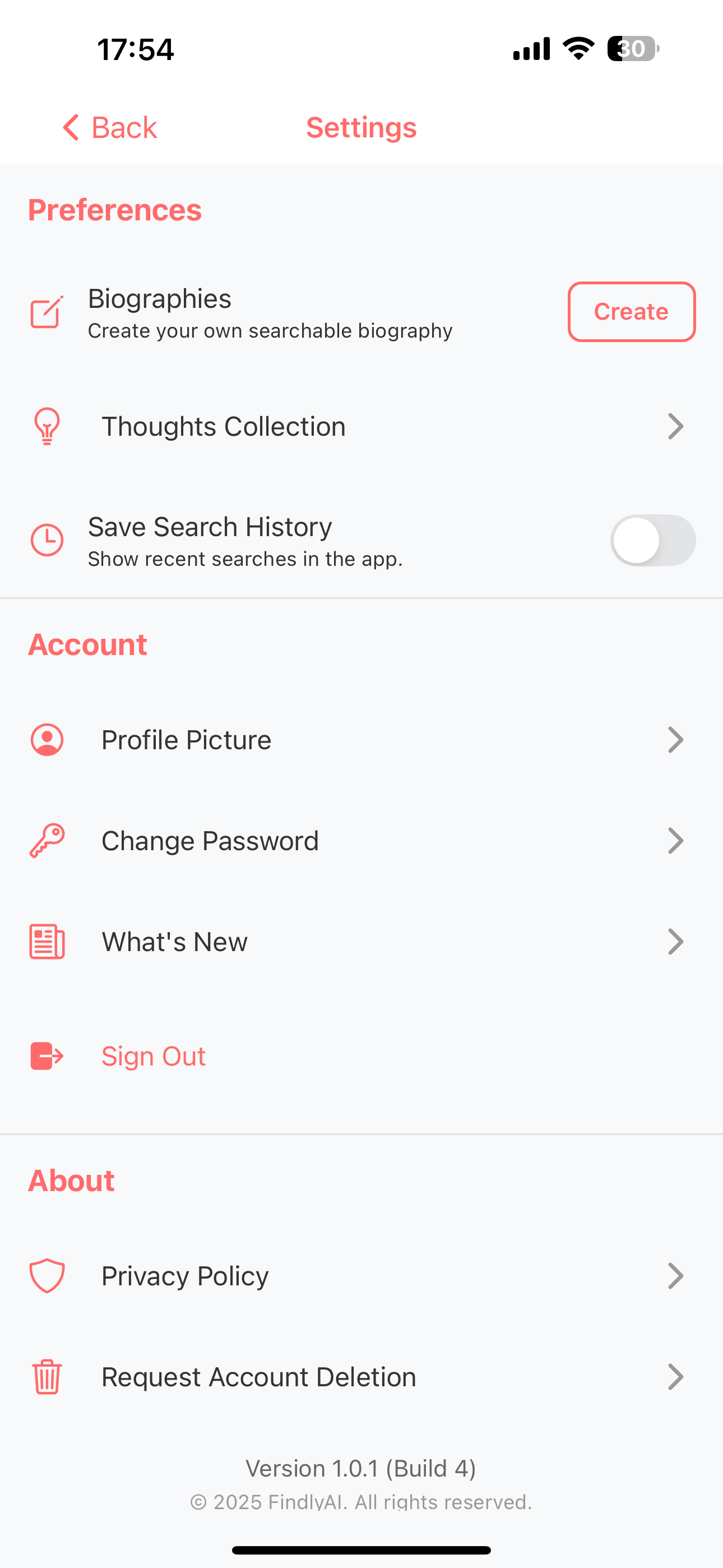 FindlyAI - keyword powered search media 2