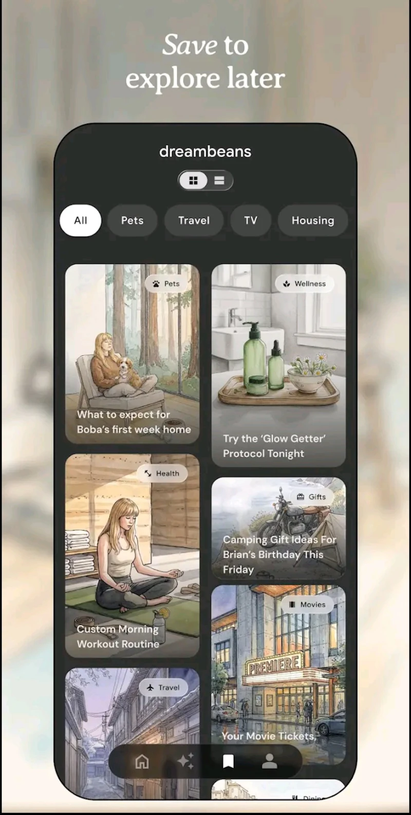 Dreambeans by Google Labs screenshot 8