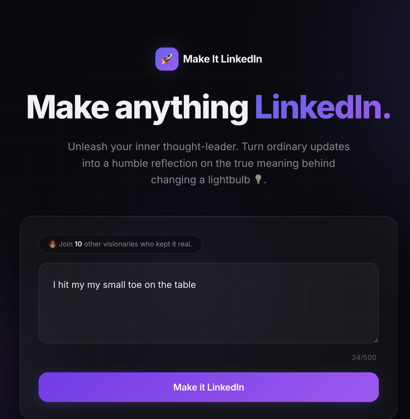 Make It LinkedIn  gallery image