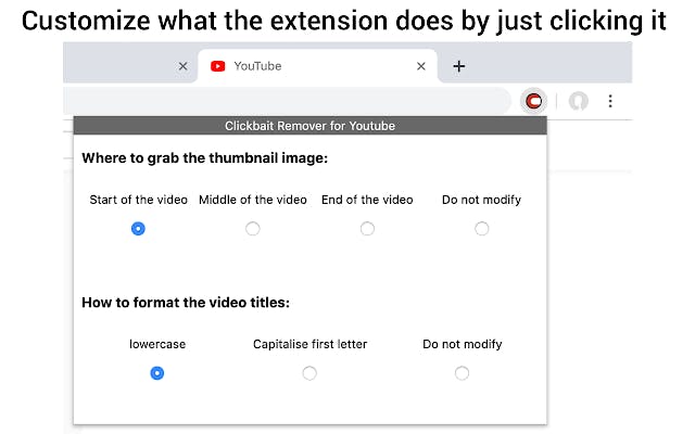 Clickbait Remover for Youtube media 2