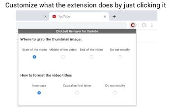Clickbait Remover for Youtube gallery image