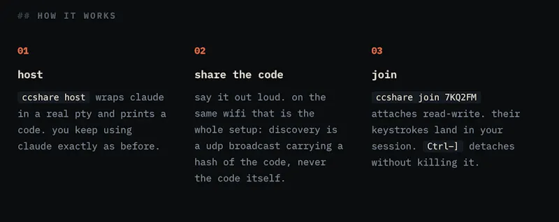 ccshare screenshot 2