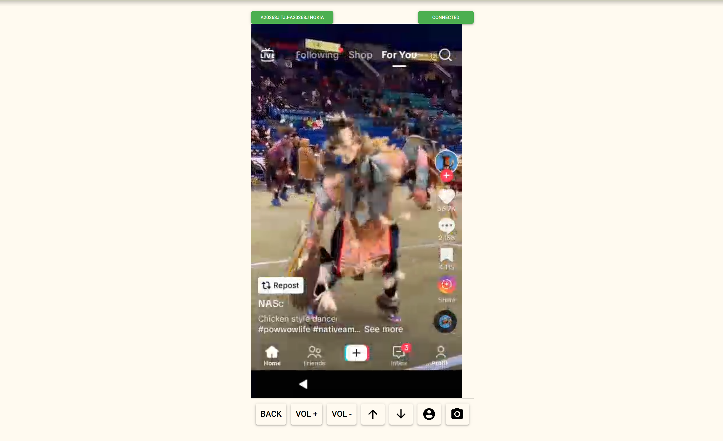 SocialAppfarm - 카메라로 실제 장치에서 실행되는 소셜 미디어 자동화 미디어 4