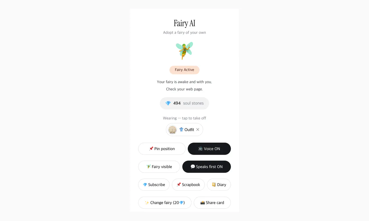 Fairy AI gallery image