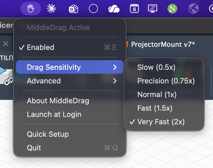 MiddleDrag - Screenshot 2 showing product features and functionality