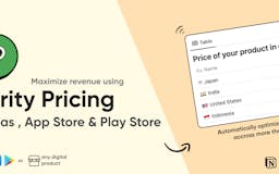 Parity Pricing for SaaS, App Store, etc media 2