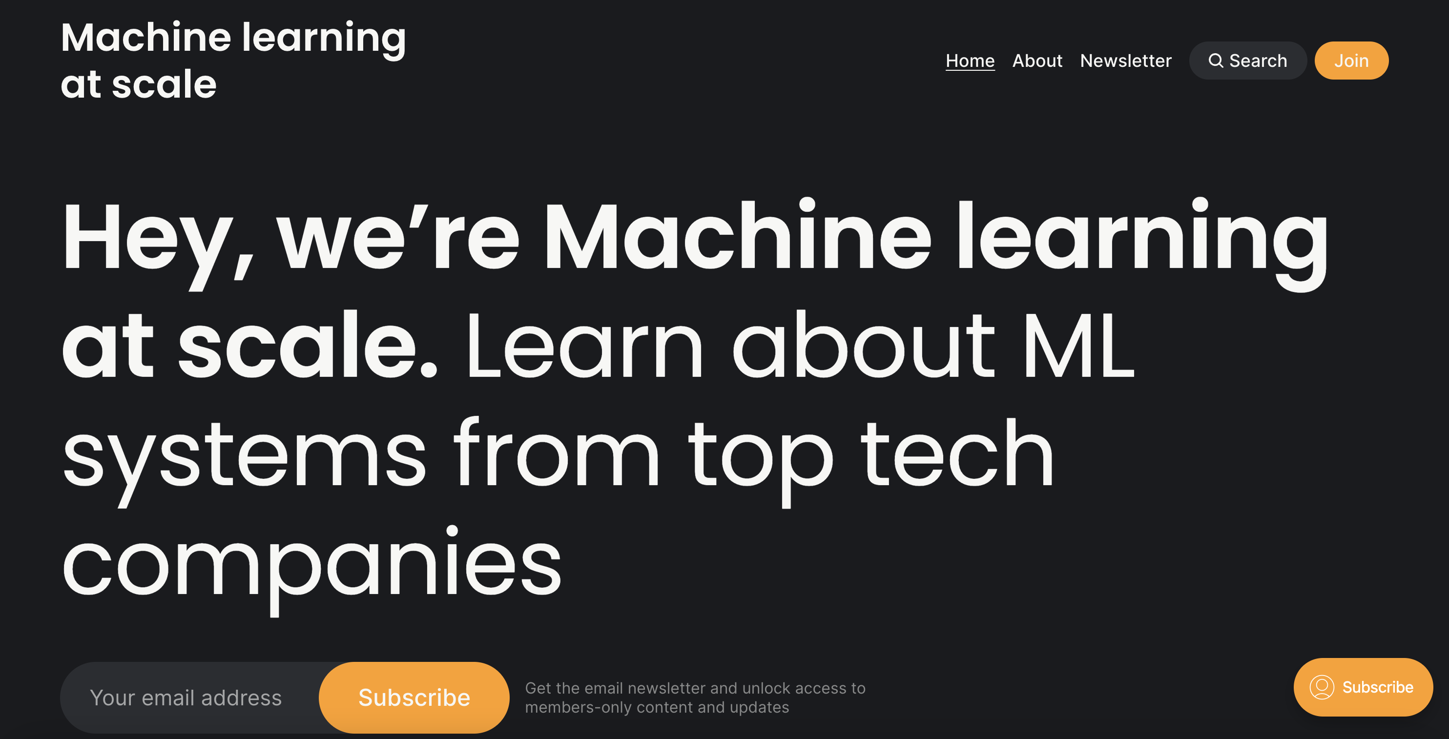 Apprendimento automatico su scala