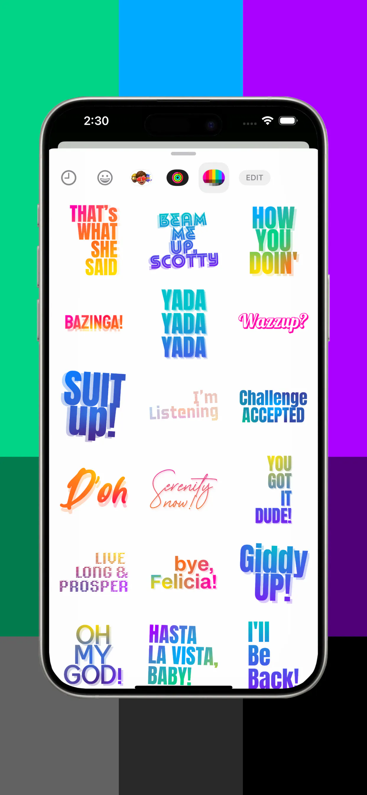 Sitcom Catchphrases gallery image