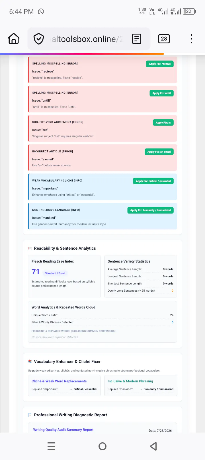 Free AI Grammar Checker gallery image