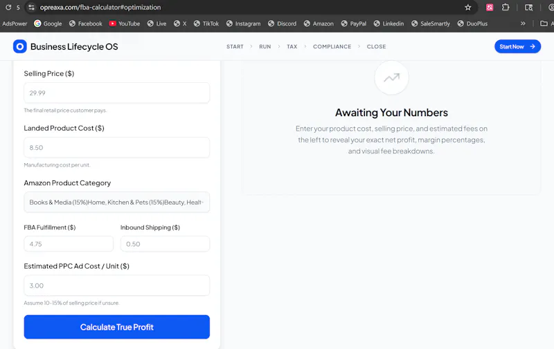 Opreaxa screenshot 1