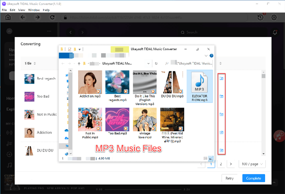 Ukeysoft Tidal Music Converter - Laden Sie Gezeitenmusik herunter und konvertieren Sie sie in MP3 Medien 6