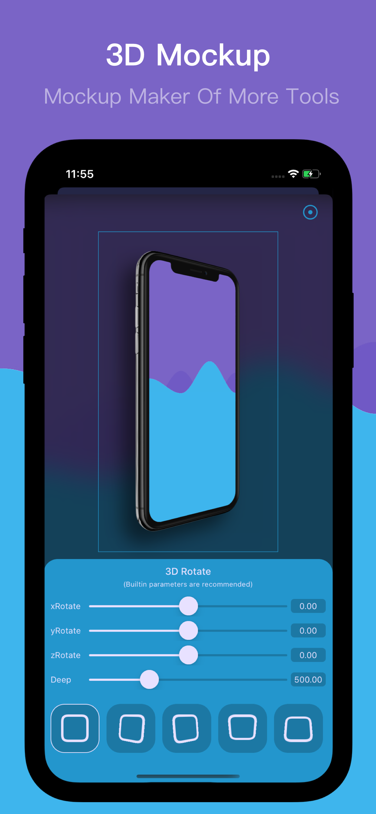 OneScreen - iOS Mockup Maker gallery image