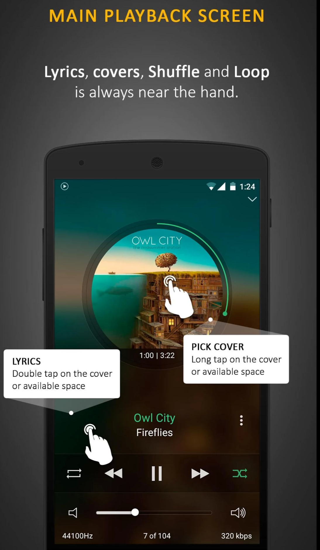 Stellio Music Player for Android gallery image