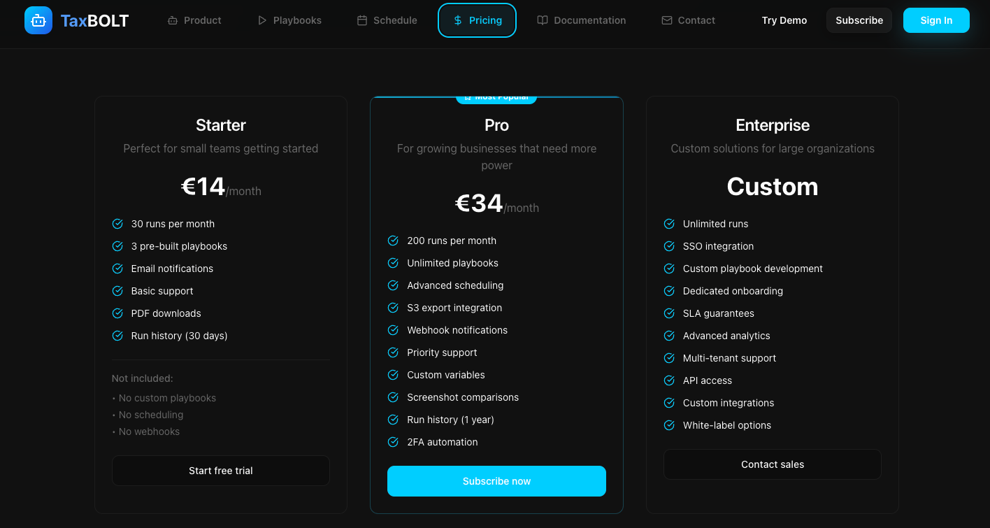 TaxBOLT gallery image