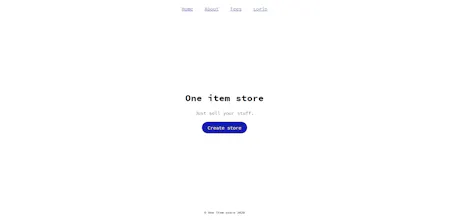 One Item Store gallery image
