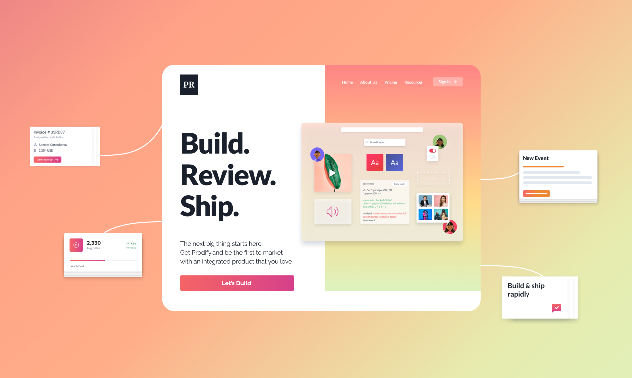 Tailwind UI Kit gallery image