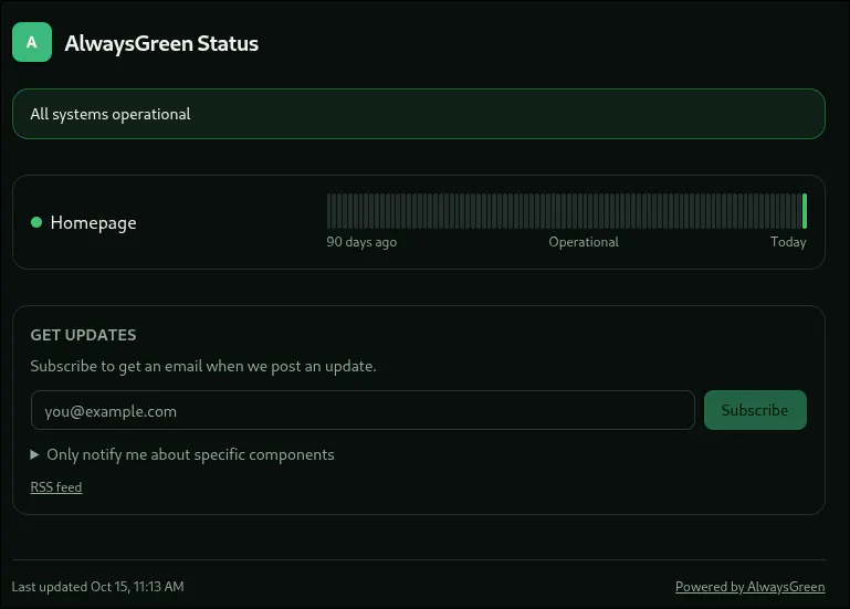 AlwaysGreen gallery image