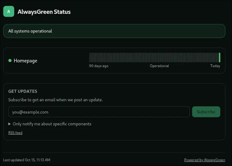 AlwaysGreen screenshot 3